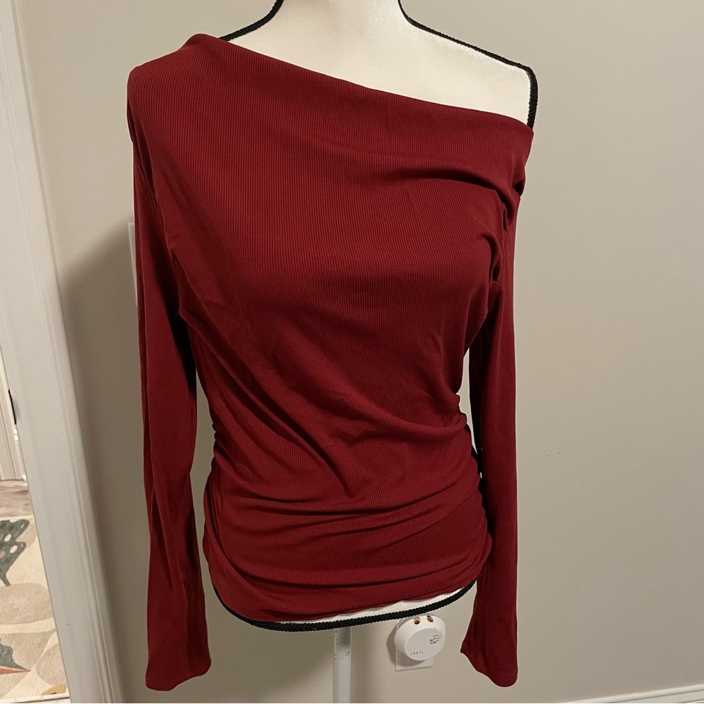 💥LAST CHANCE 💥NWT Cider Burgundy Long Sleeve Top